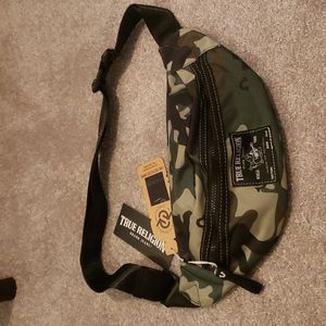 NWT True Religion Camo Fanny Pack